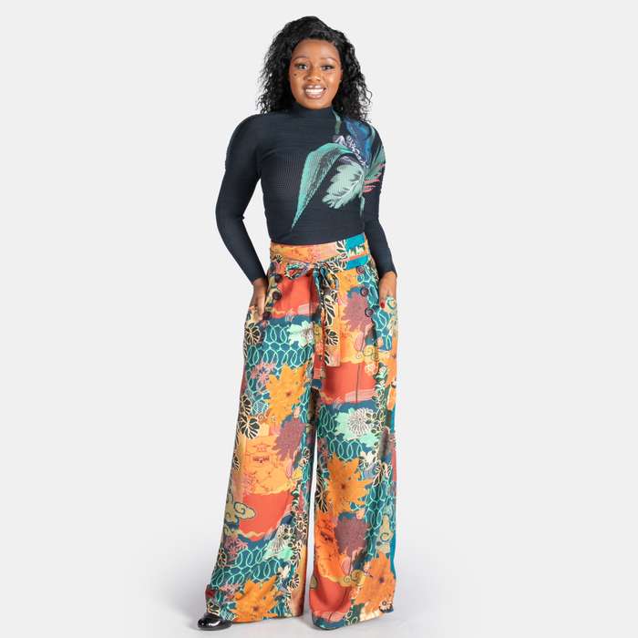 6 Button Pants
