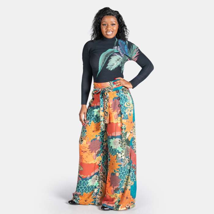 6 Button Pants