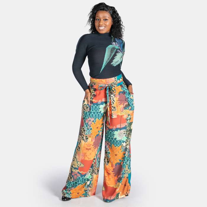 6 Button Pants
