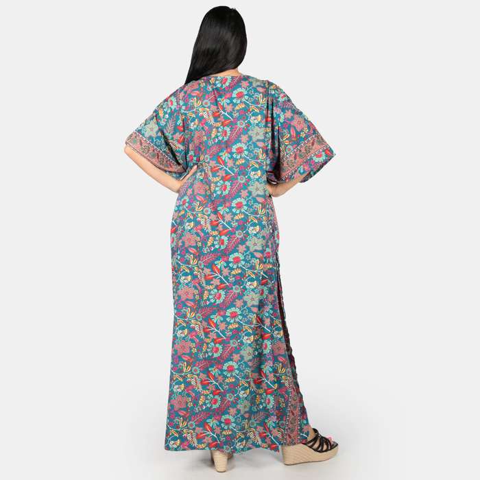Women's Zanzibar Summer Silk Blend Kaftan