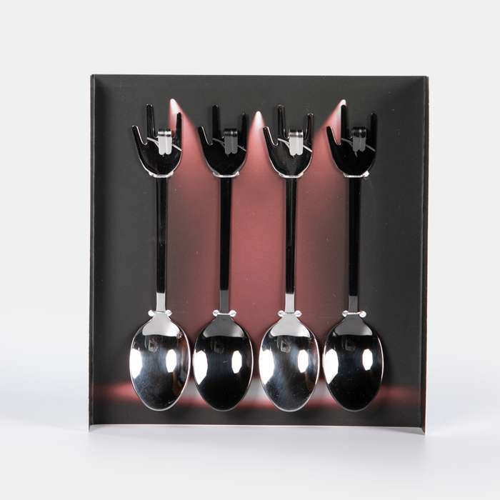 Rock Hand Teaspoons - Set of 4