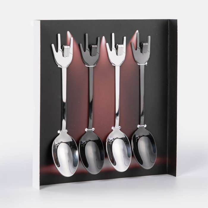 Rock Hand Teaspoons - Set of 4