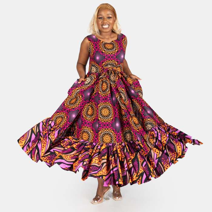 Ladies Dembe Apron Dress