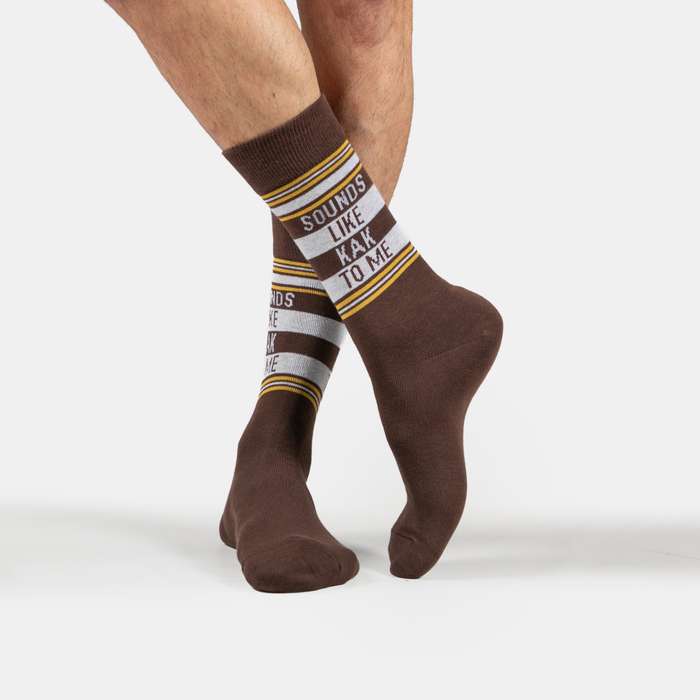 Men's Novelty Sounds Kak Socks