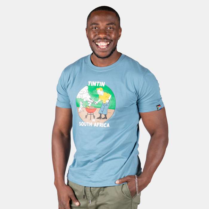 Men's Tin Tin In South Africa T-Shirt