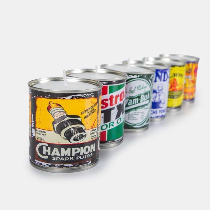 Tin Champion Spark Plugs Candle