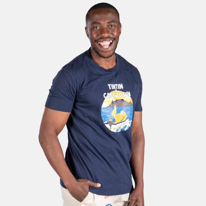 Men's Tin Tin In Cape Town T-Shirt