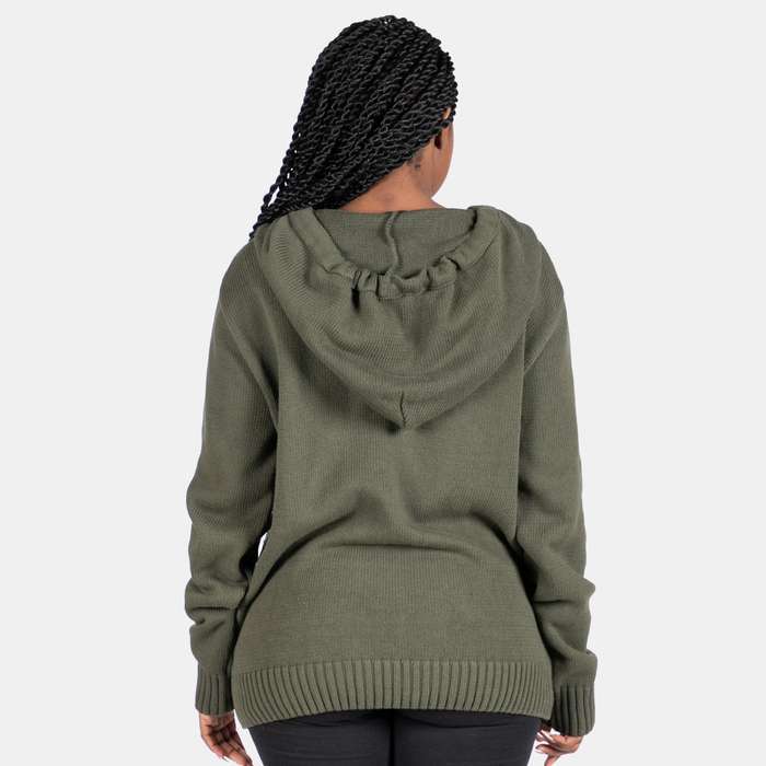 Unisex Knit Hoody with Pocket