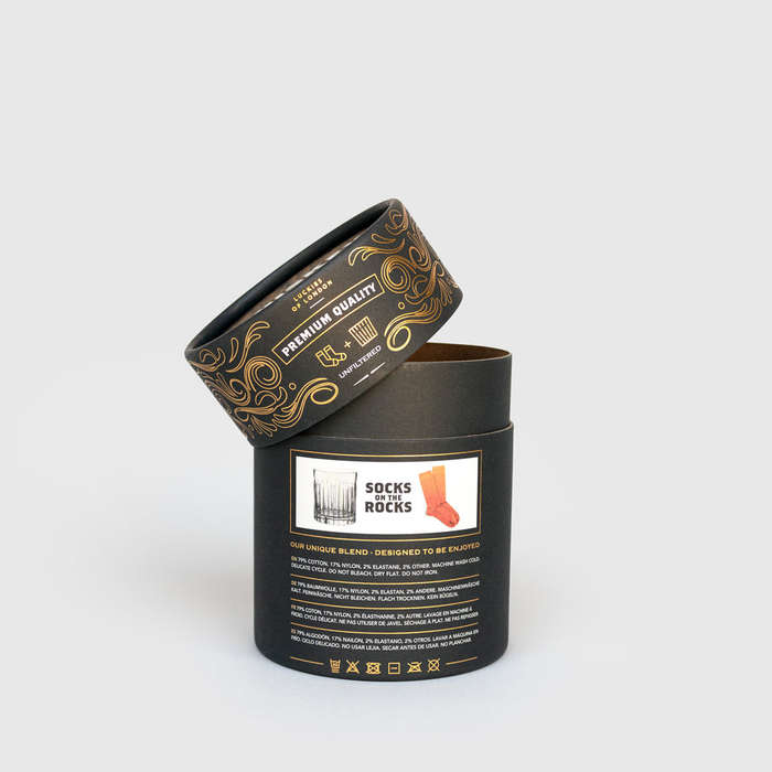 Men's Whiskey Socks On The Rocks