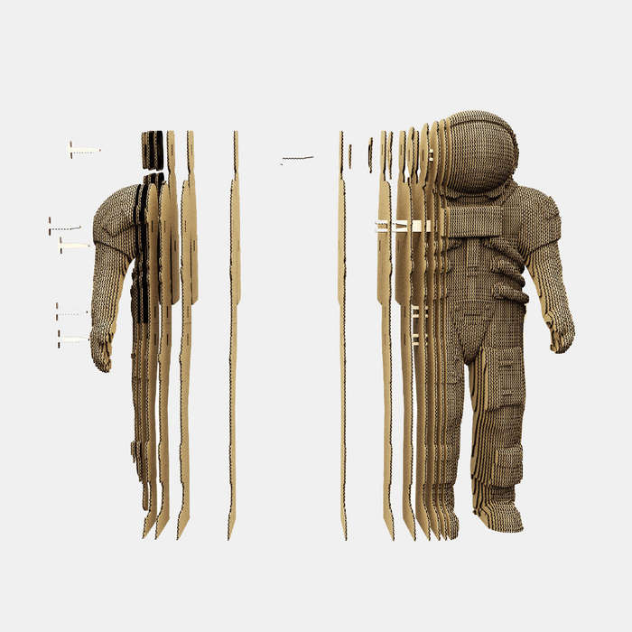 Cartonic 3D Astronaut
