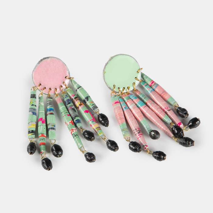 Paper Candelabra Earrings