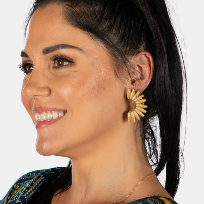 Fan Earrings
