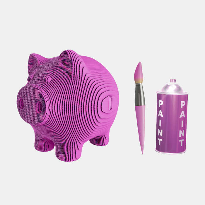 Cartonic 3D Piggy Money Bank