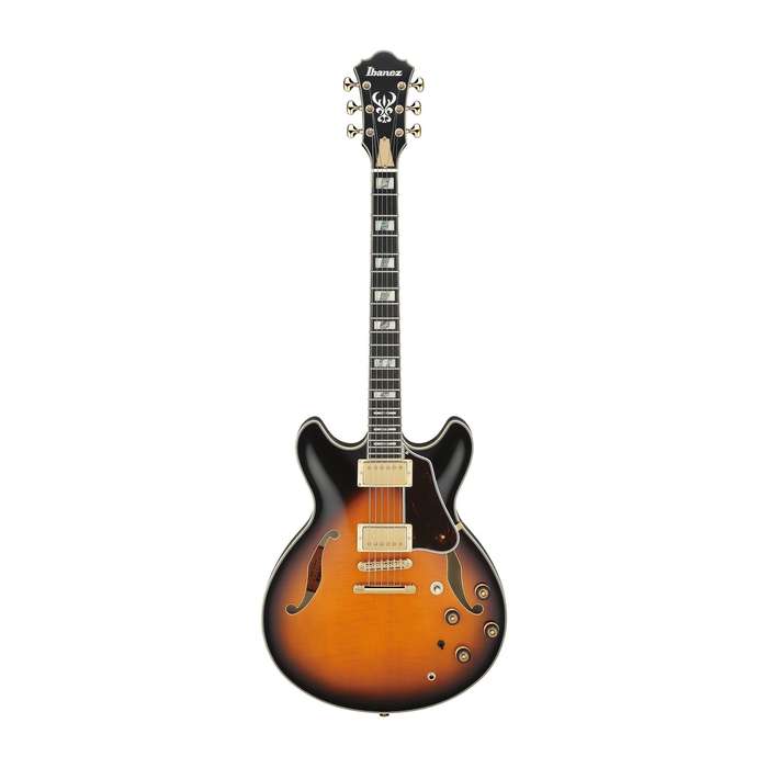 Ibanez AS2000-BS Artstar Prestige Semi-Hollow Electric Guitar In Brown Sunburst