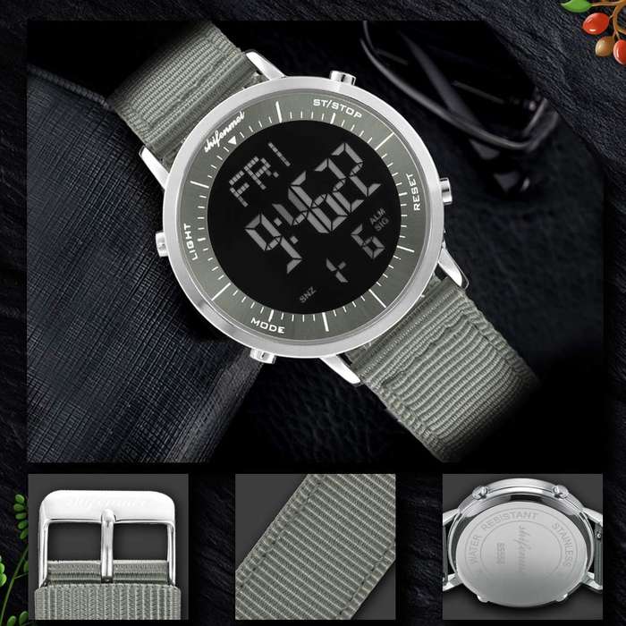 Digital Watches Unisex, shifenmei Multifunction Cool Chronograph Alarm Stopwatch Calendar Watches...