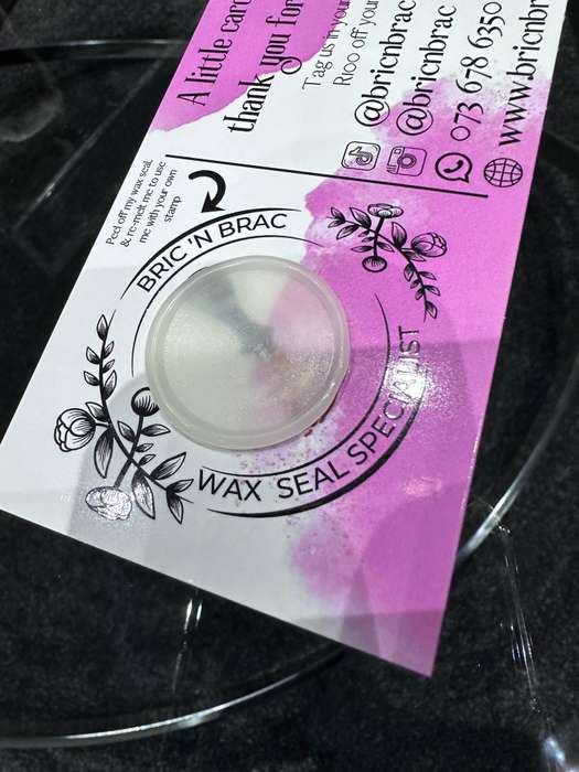 Plain Ready Made Wax Seals Translucent (10)