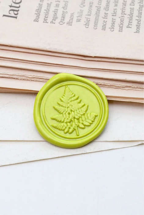 Fern Leaf Wax Seal Stamp