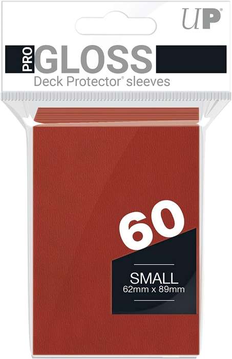 Ultra-Pro Small Red Sleeves - 62mm x 89mm (60)