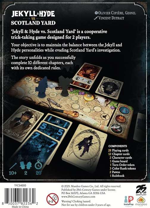 Jekyll & Hyde vs Scotland Yard