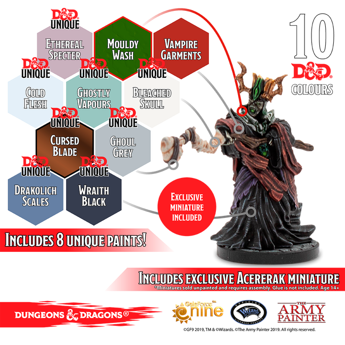 D&D Undead Paint Set