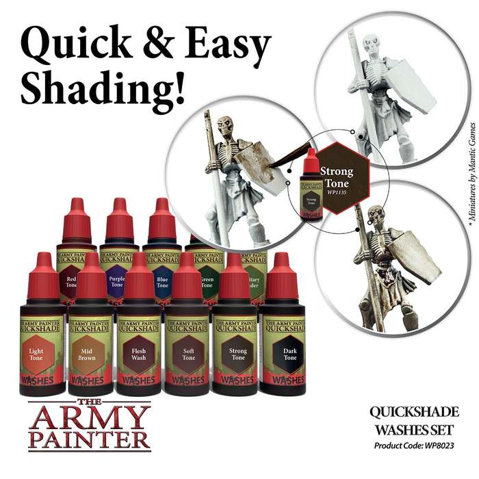 Warpaints Quickshade Washes Set