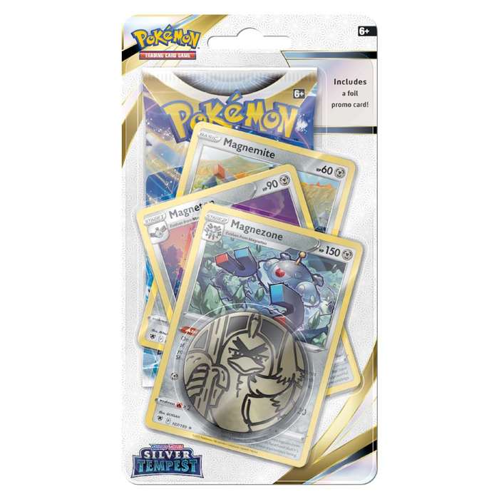 Pokemon Sword & Shield 12 | Silver Tempest | Premium Blister | Magnezone