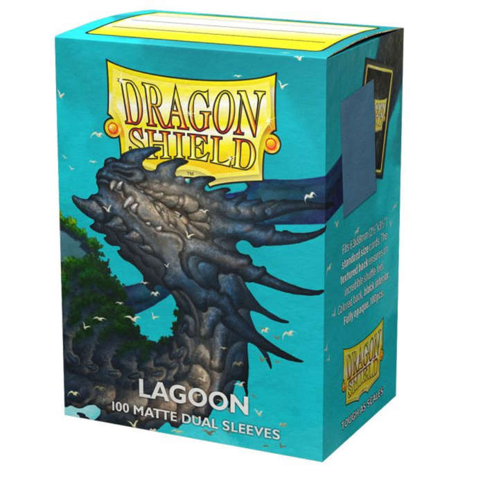 Dragon Shield Sleeves Standard: Matte Dual Lagoon (100)