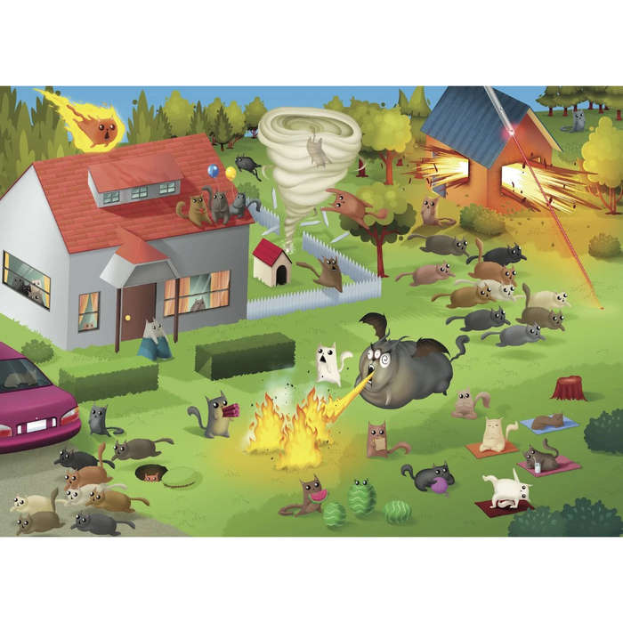 Exploding Kittens Puzzle - Housing Boom (1000pc)