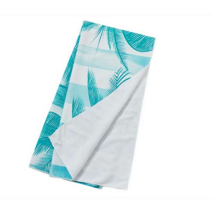 Beach Towel - Aqua Palms