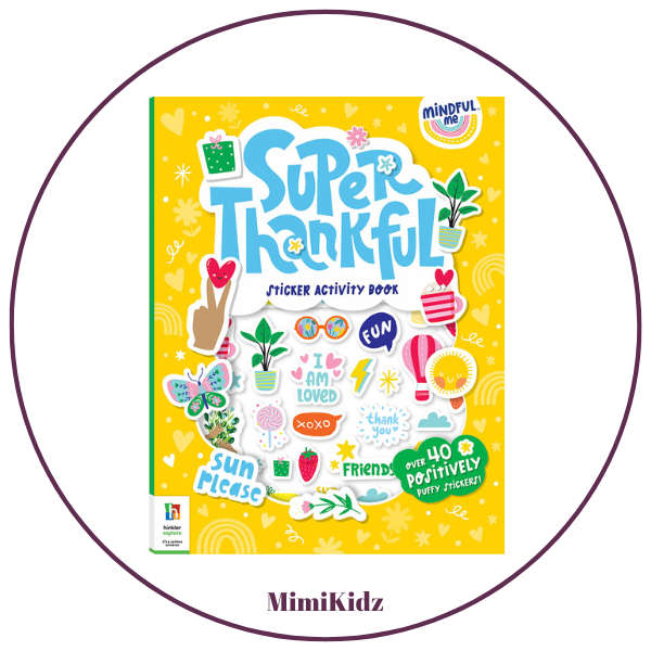 Mindful Me - Super Thankful Sticker Activity Book