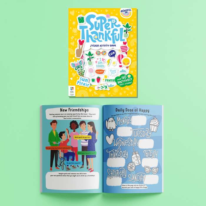 Mindful Me - Super Thankful Sticker Activity Book