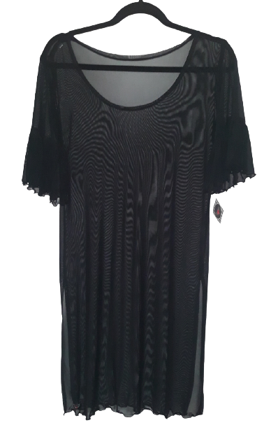 Black Mesh Dress