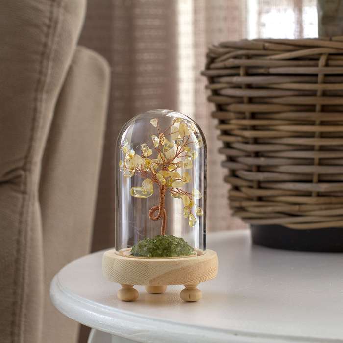 Crystal / Gemstone tree of life - Citrine
