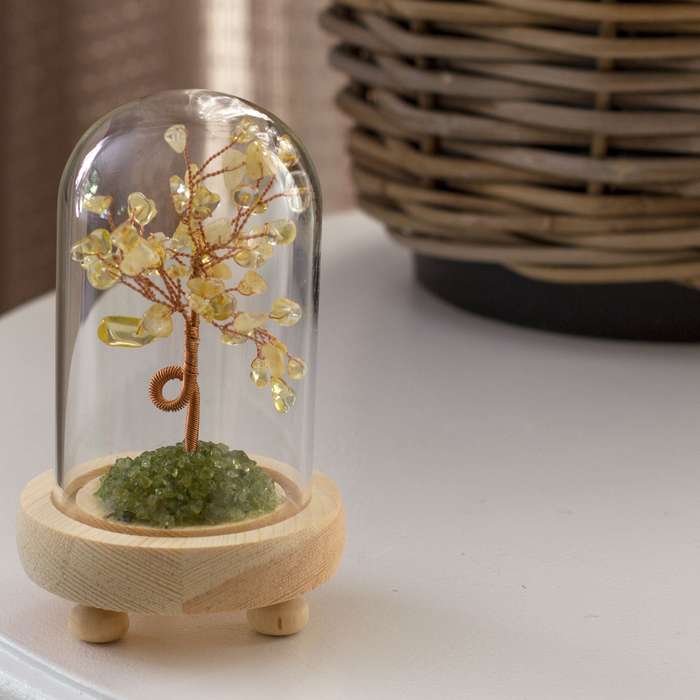 Crystal / Gemstone tree of life - Citrine