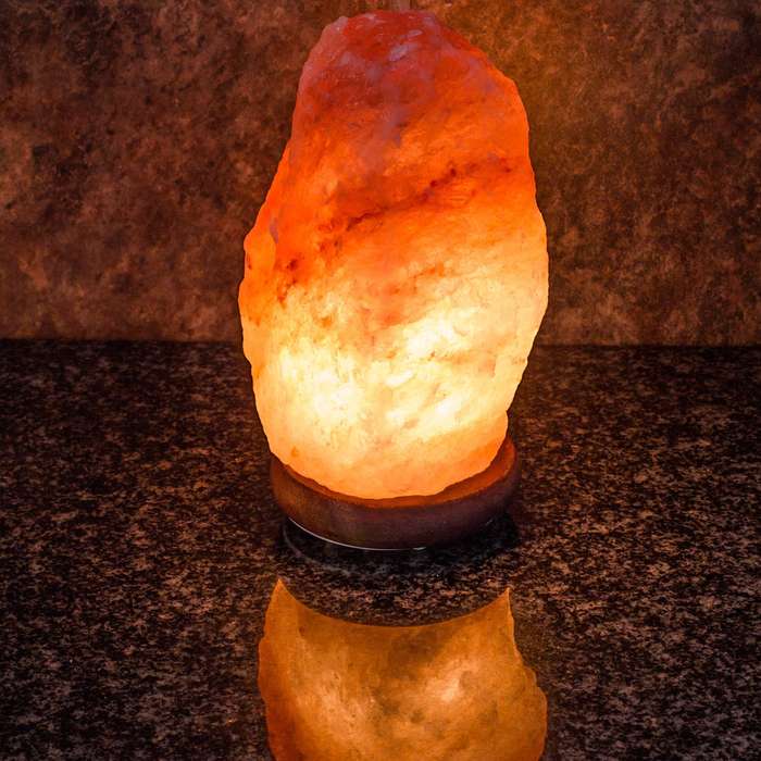 Himalayan Salt Lamp Natural 3-5Kg pink