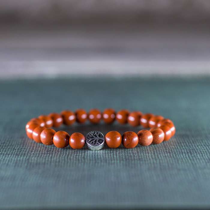 The Pleasure Bracelet - Red Jasper
