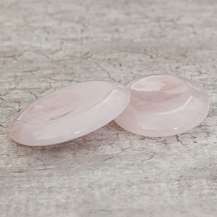 Rose Quartz Worry Stone