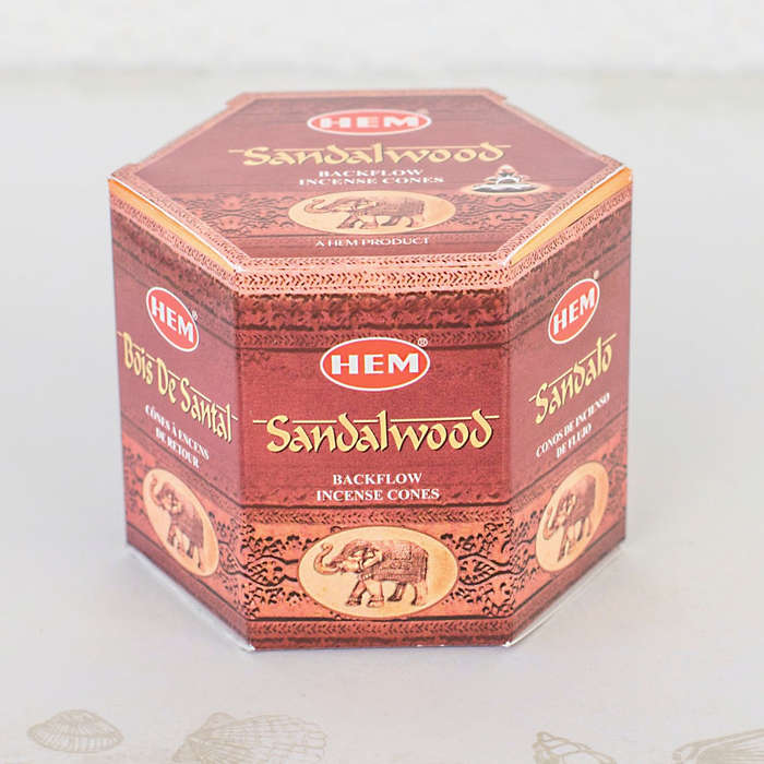 Sandalwood Back-flow Incense Cones