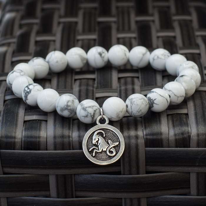 The Stars - Howlite Zodiac Bracelets