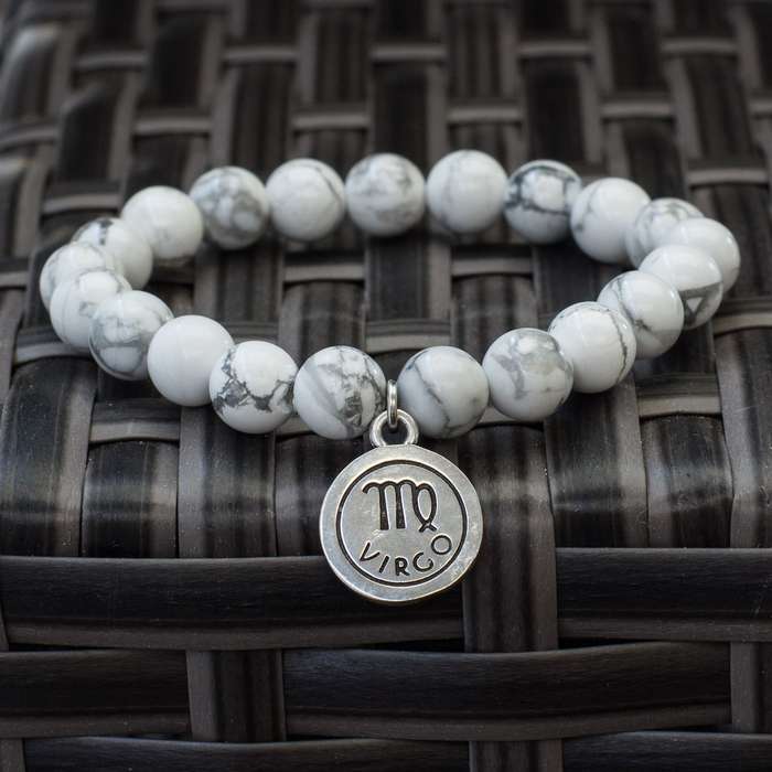 The Stars - Howlite Zodiac Bracelets