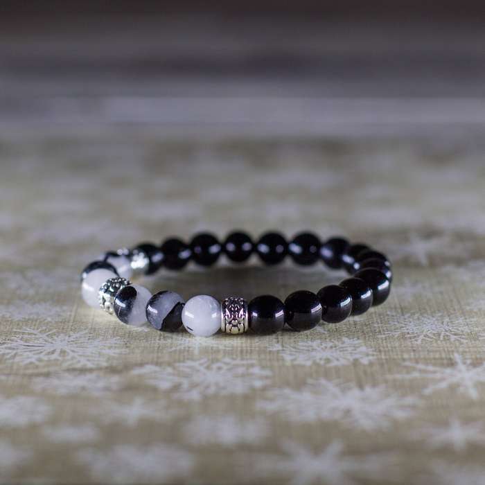 The Manifestation Bracelet  (Rutilated Quartz)