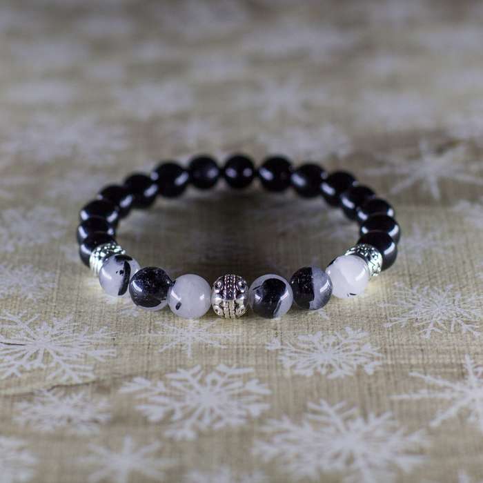 The Manifestation Bracelet  (Rutilated Quartz)