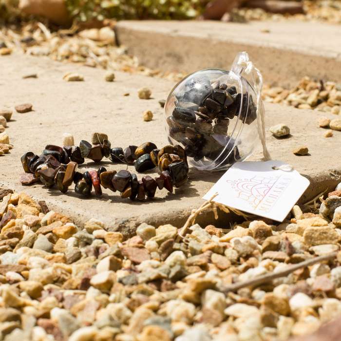 Tigers Eye Chip Bracelet