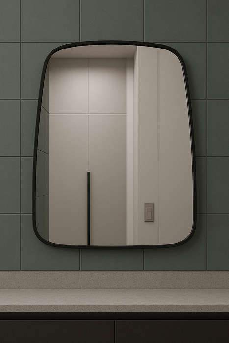 Aluminium Frame Mirror - 600x800mm