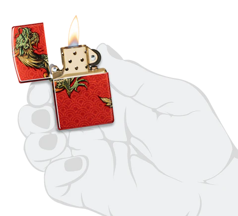 Zippo Dragon Design