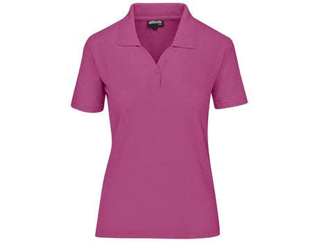 Pique Golf Shirt 175g Ladies - PInk / M