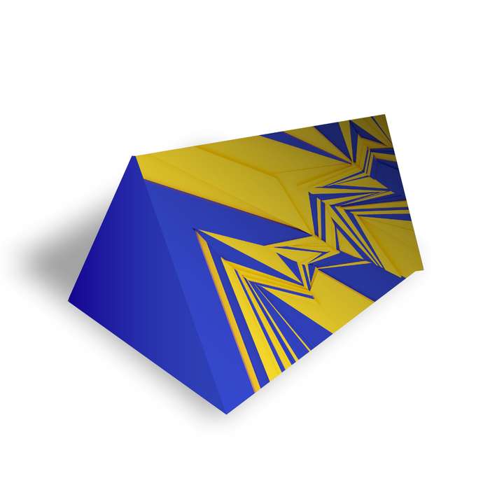 A-frame 3 x 1m, Print only, (INCLUDING End Panels)