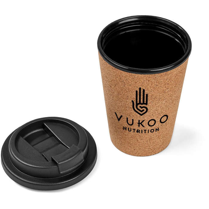 Okiyo Joki Cork & Wheat Straw Double-Wall Tumbler  350ml