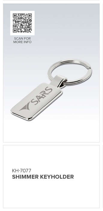 Altitude Shimmer Keyholder