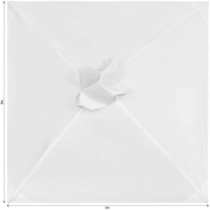 Sublimated Parasol Roof 3m x 3m